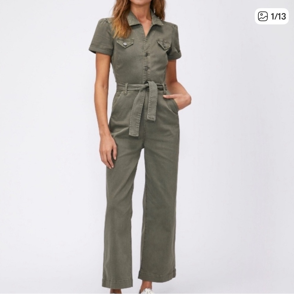 PAIGE Olive Jumpsuit